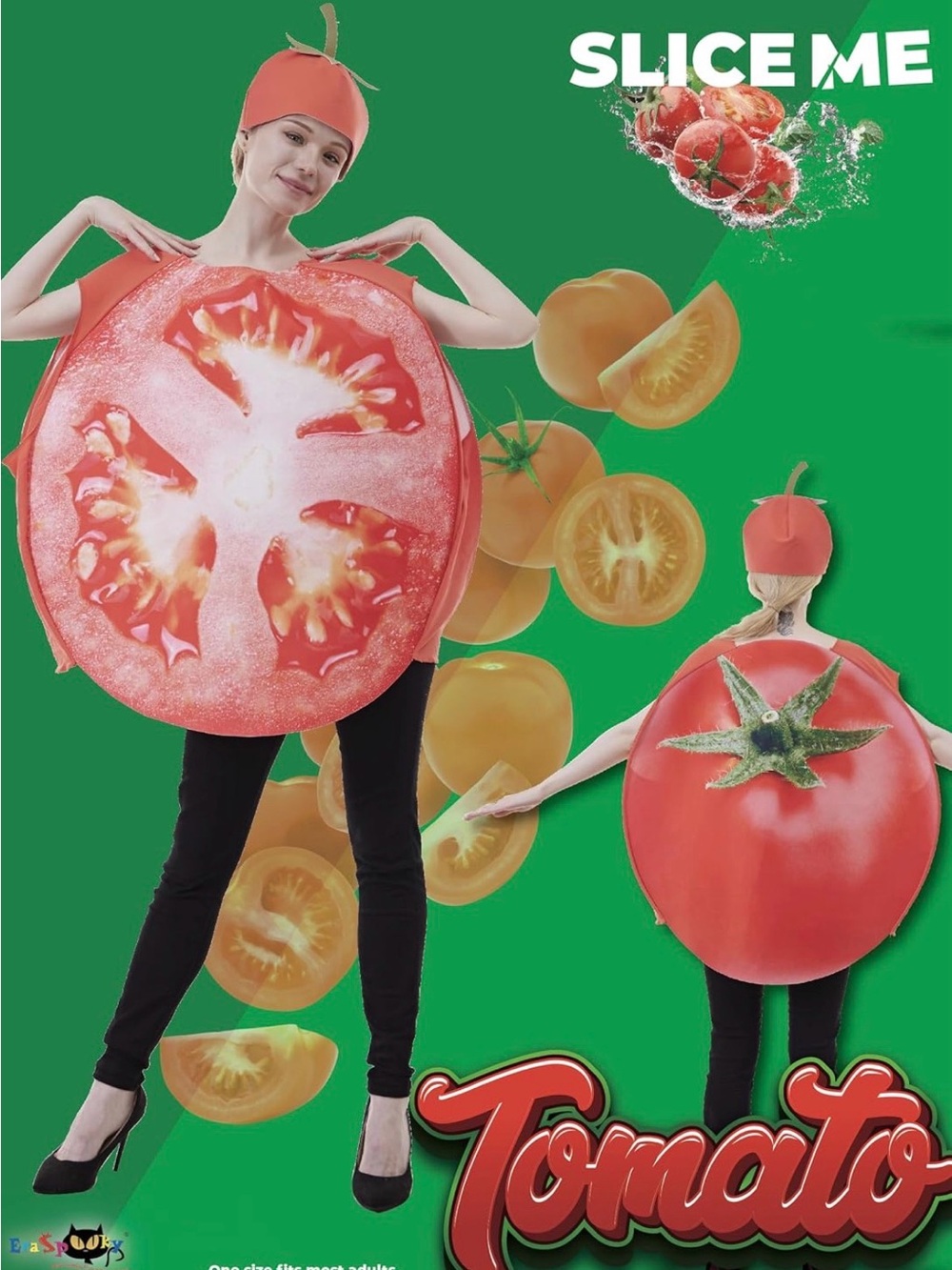 Tomato Adult Halloween Costume - Picture 3 of 7